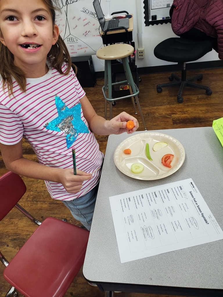 We discovered carrots, potatoes and celery are science vegetables! (No Seeds)