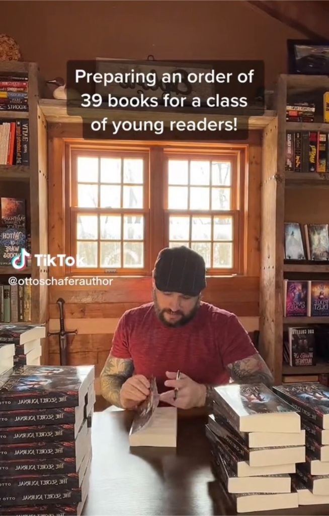author signing books