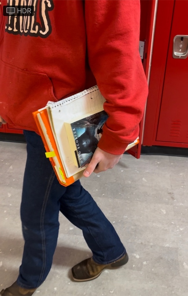 kid carrying book